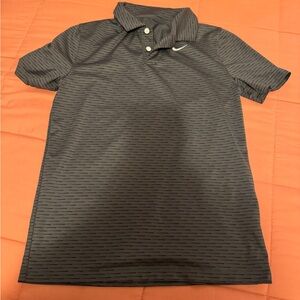 Nike Boys Stripe Dri-FIT Polo Shirt